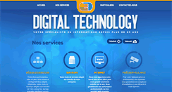 Desktop Screenshot of digitaltechnology.be